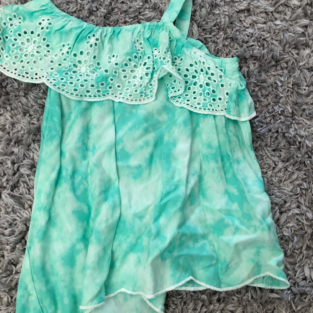 Justice off the shoulder shirt for girls